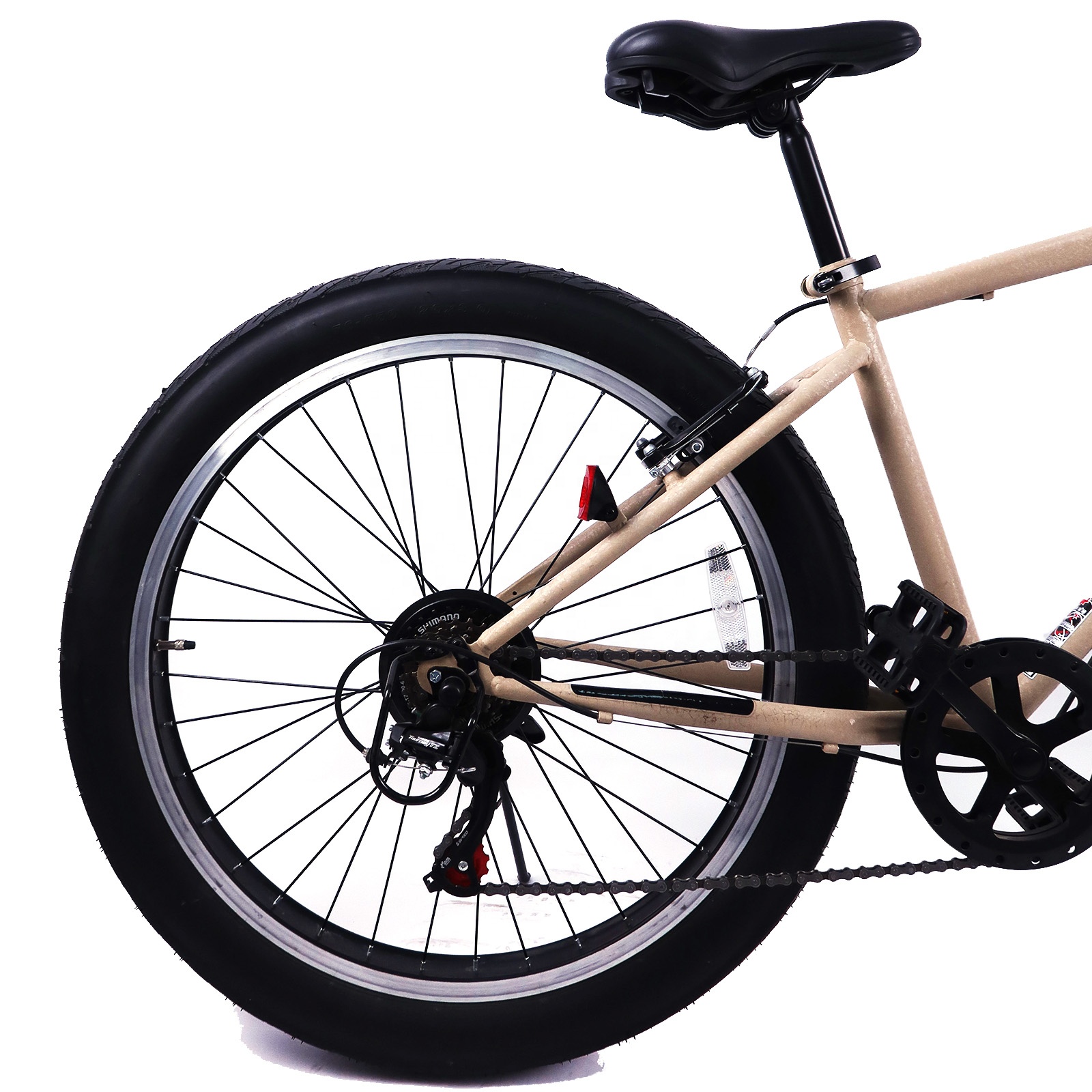 26" Wide Wheel Mountain Bike, Fat Tire, Urban Recreational