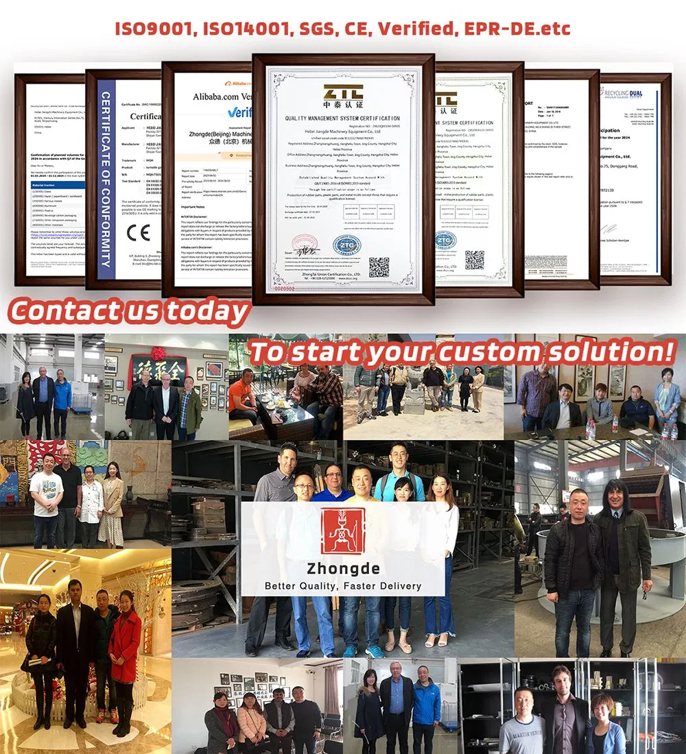 Natural Rubber Molding Rubber Shock Aborber EPDM Rubber Mounting with Screw Studs