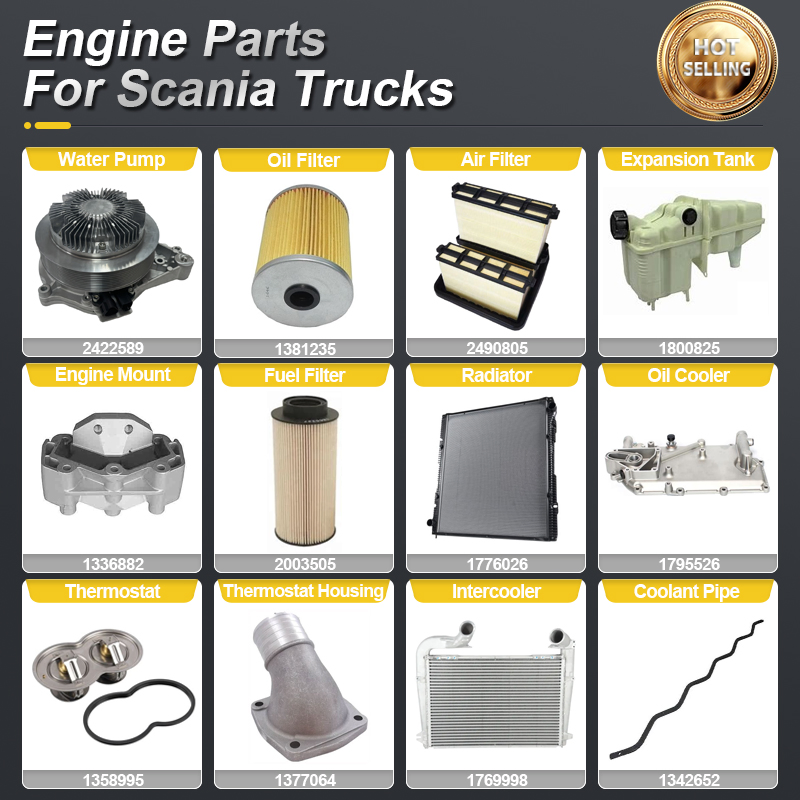 PERFECTRAIL Auto Heavy Duty Spare Parts for Scania Trucks Bus 2 3 4 series K N PG R T series D11 D14 DC11 DC12 DC16 113 European Trucks