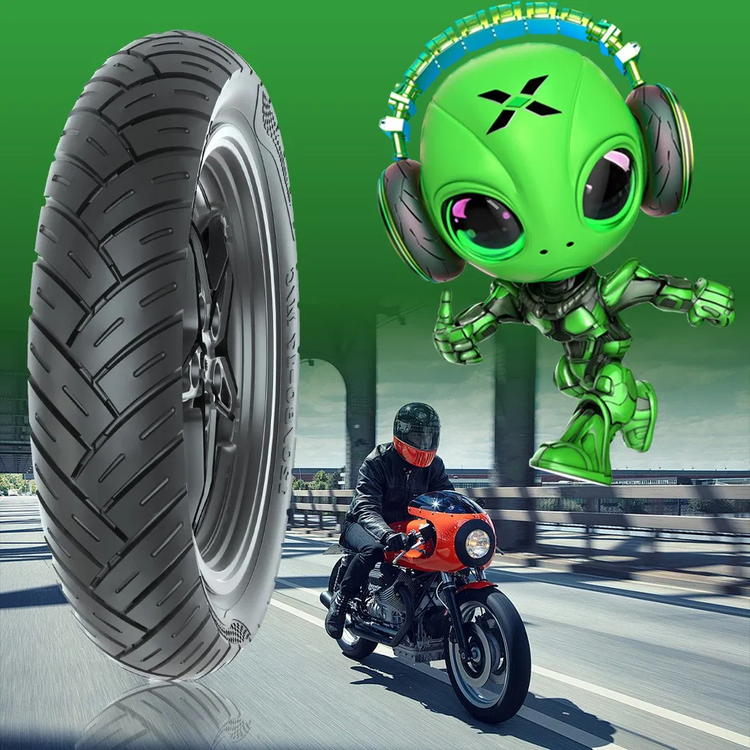 Мотошина бескамерная 17 дюймов, универсальный протектор