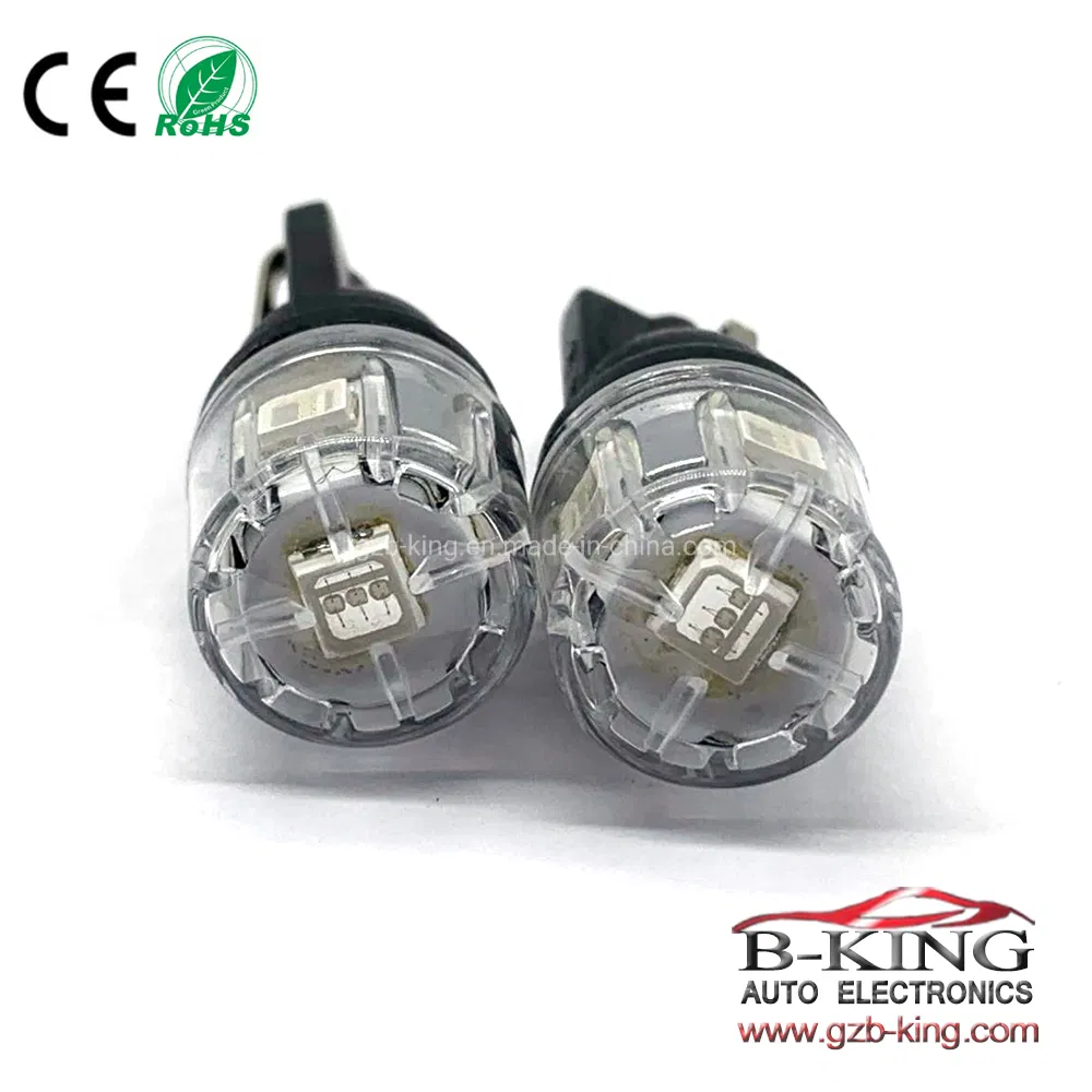 Светодиодная лампа T10 W5w 194 Green для салона авто