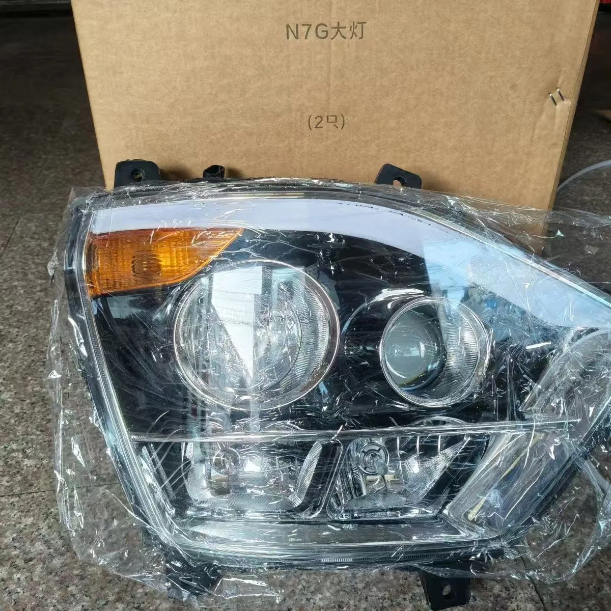 Heavy Duty Truck Haohan N7g N5g Front Combination Headlight Assembly LED Headlight Manufacturer Sales