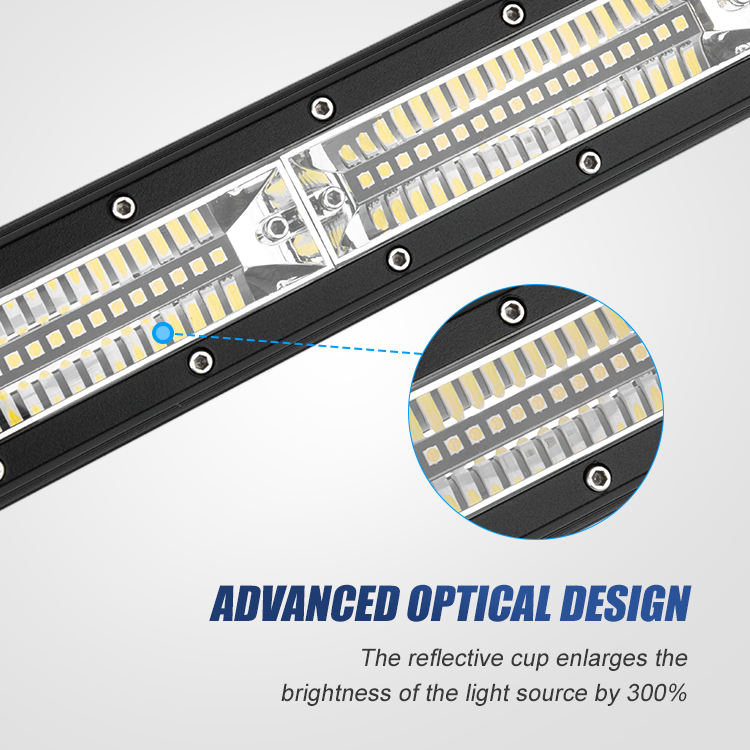 Bkr LED Light Bar Super Bright 50 Inch 4X4 off Road Truck LED Light Bar Smart Single Row Car LED Light Bar