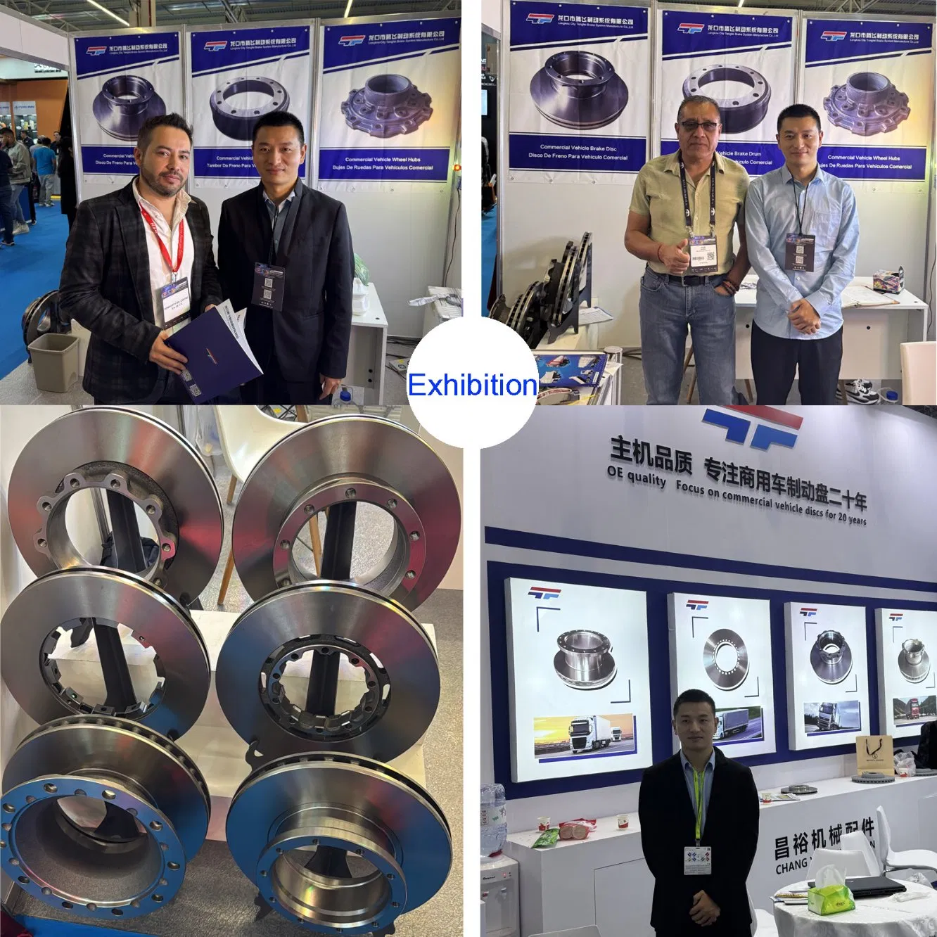 American Market Bus Semi Trailer Truck Brake Caliper for Meritor Ex225L273cg000 Ex225L273