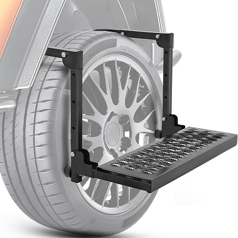 Стальная подставка-лестница для замены шин SUV