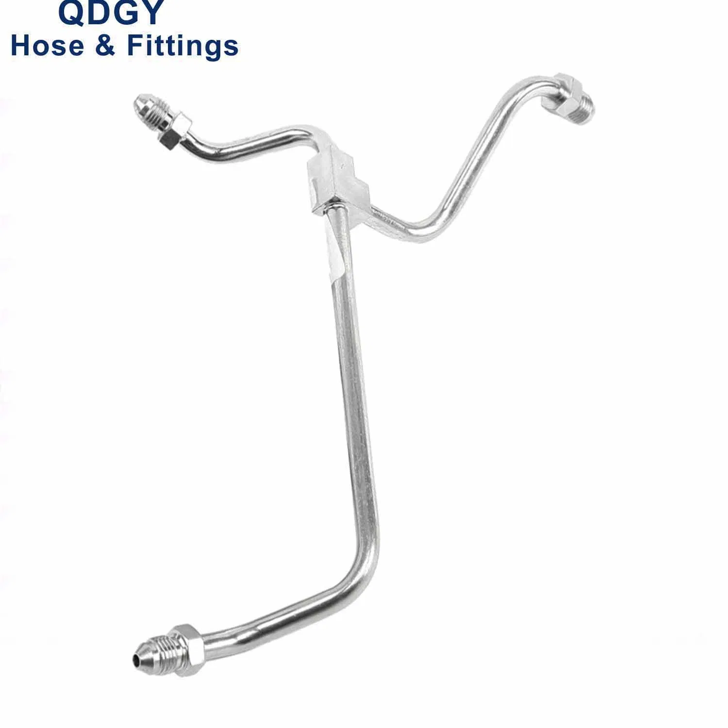 Harley-Davidson Motorcycle Parts Hydraulic Stainless Steel Braided Front Rear Brake Hose Line Tee ABS Pipe Tube Plating Fittings Sp-128unp3