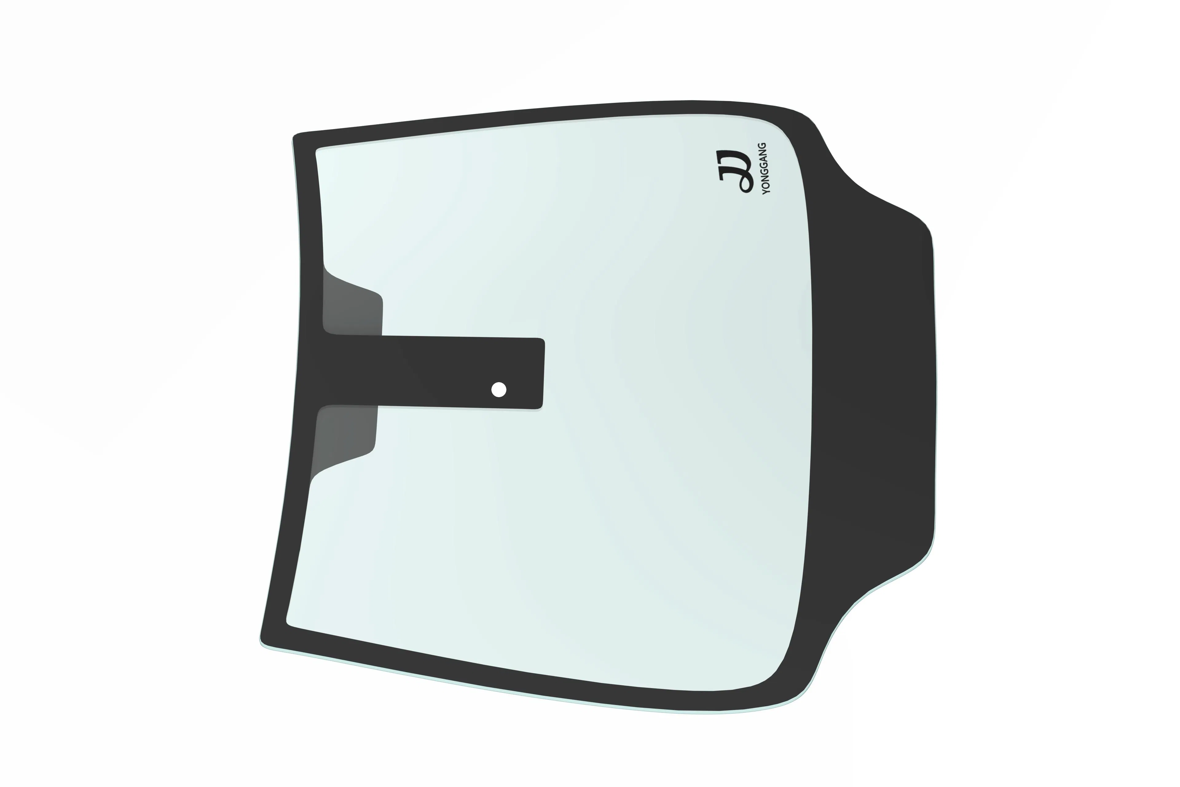 Customized Clear High-Temperature Resistant Tempered Commercial Glass for Display Car to Film