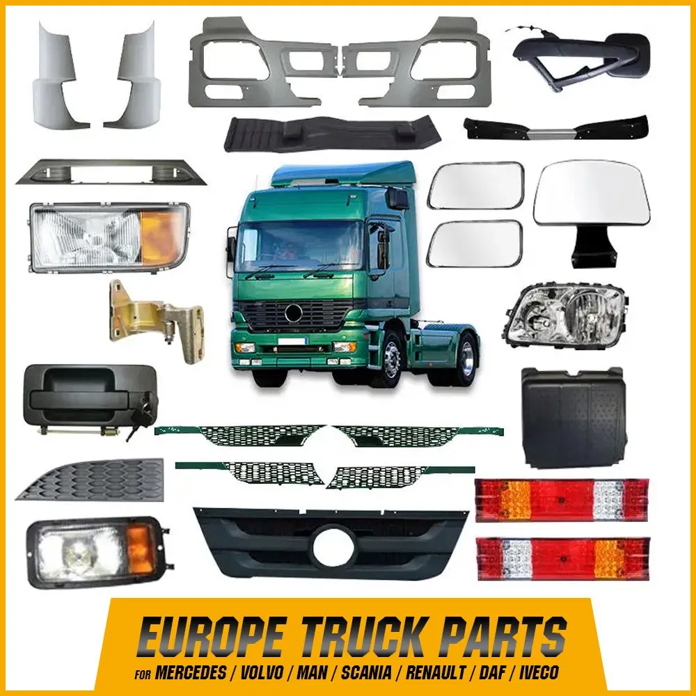 Запчасти для Mercedes Actros: электрика, кузов, шасси, двигатель