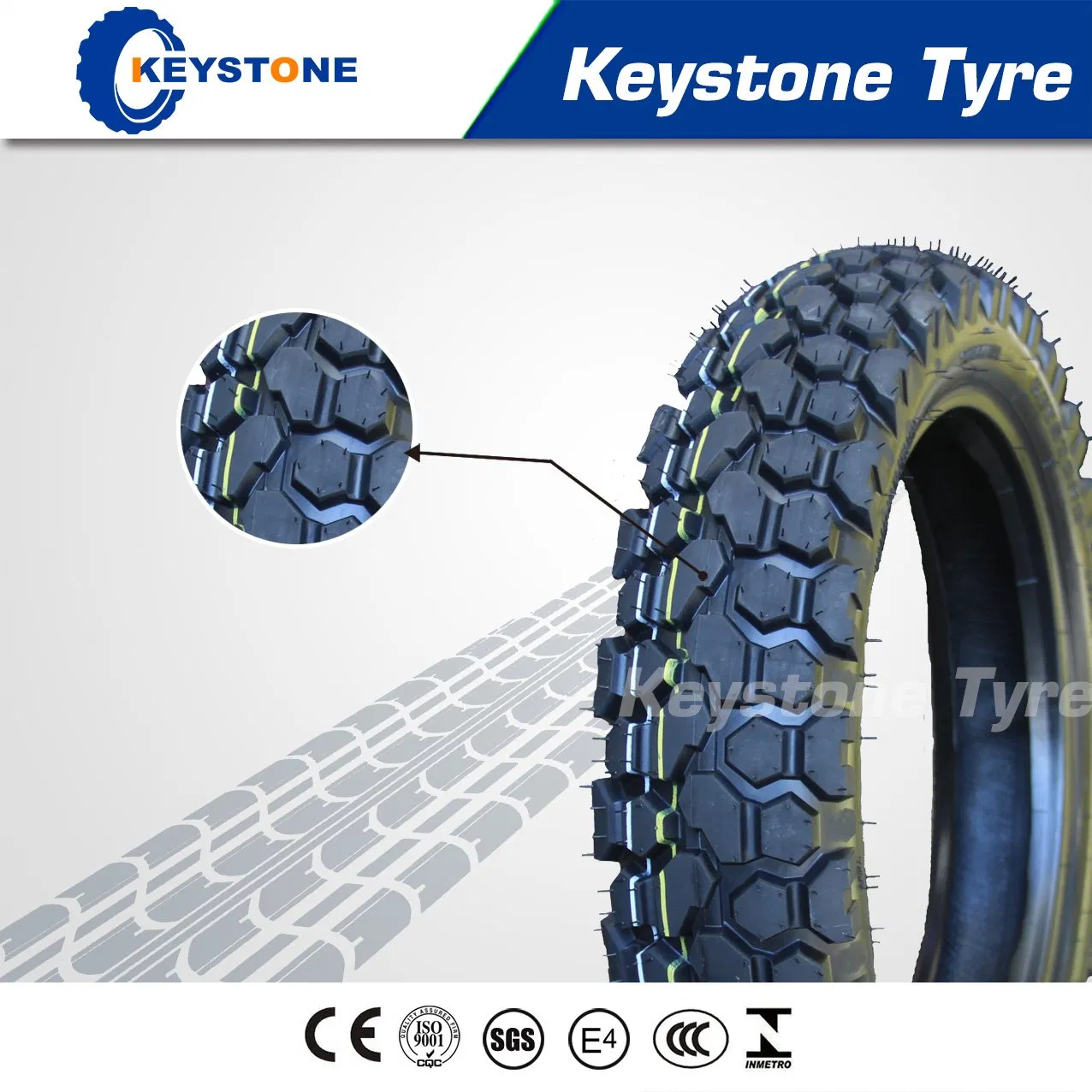 Мотошина универсальная 130/90-18 с сертификатом E-MARK