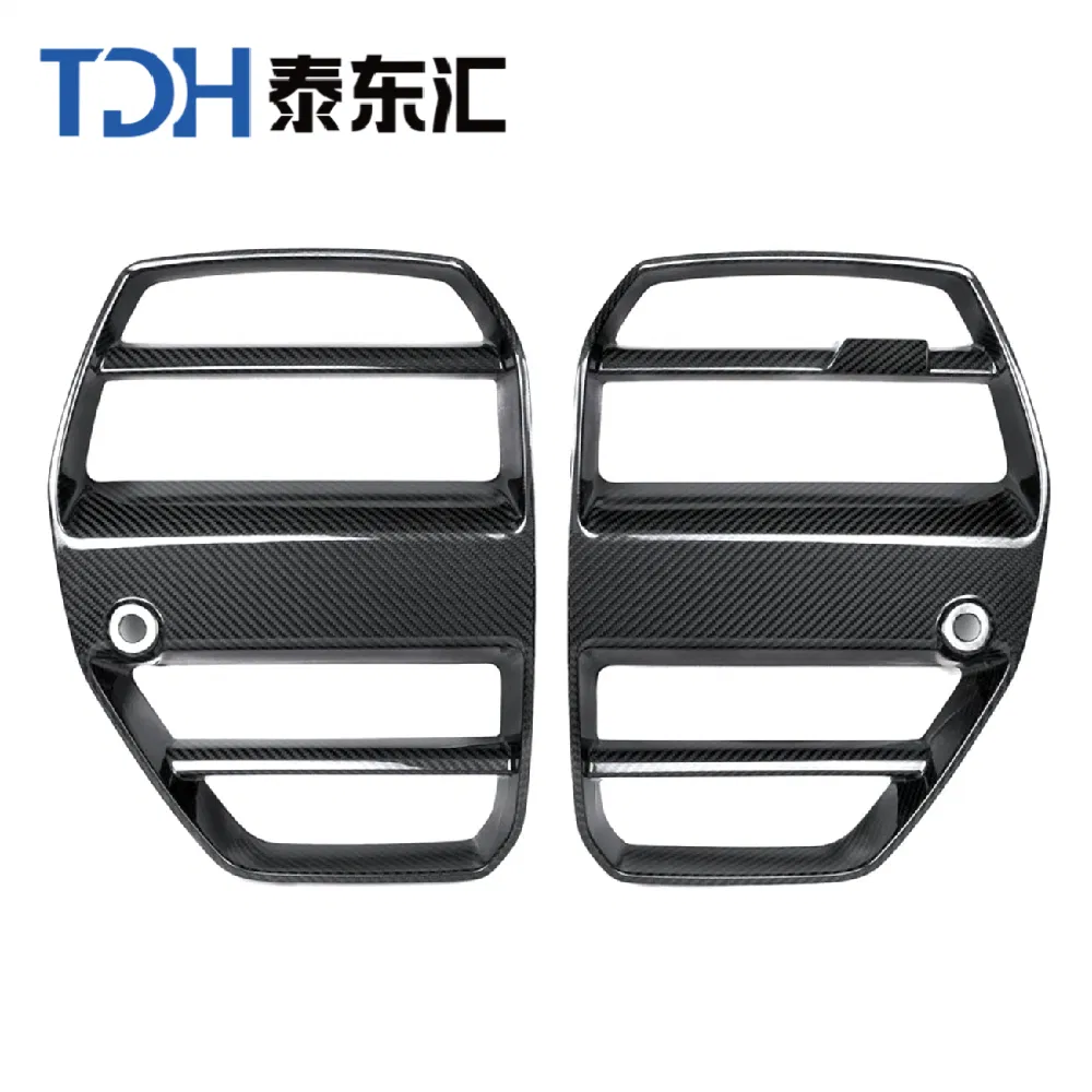 Fit for BMW G80 M3 G82 G83 M4 Dry Carbon Front Bumper Grill