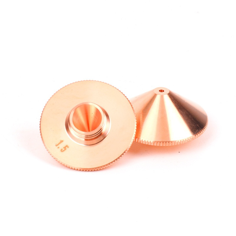 Laser Cutting Head Nozzle Laser Cutting Machine Copper Cutting Nozzle Laser Nozzle for Laser Cutting Head 0.8 mm to 5mm Optimal Performance Laser Nozzle