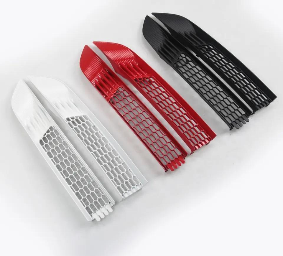 Upgraded Aluminum Insect Prevention Net of Automobile Medium Net Detachable and Washable for Tesla Front Grille Mesh Accessories