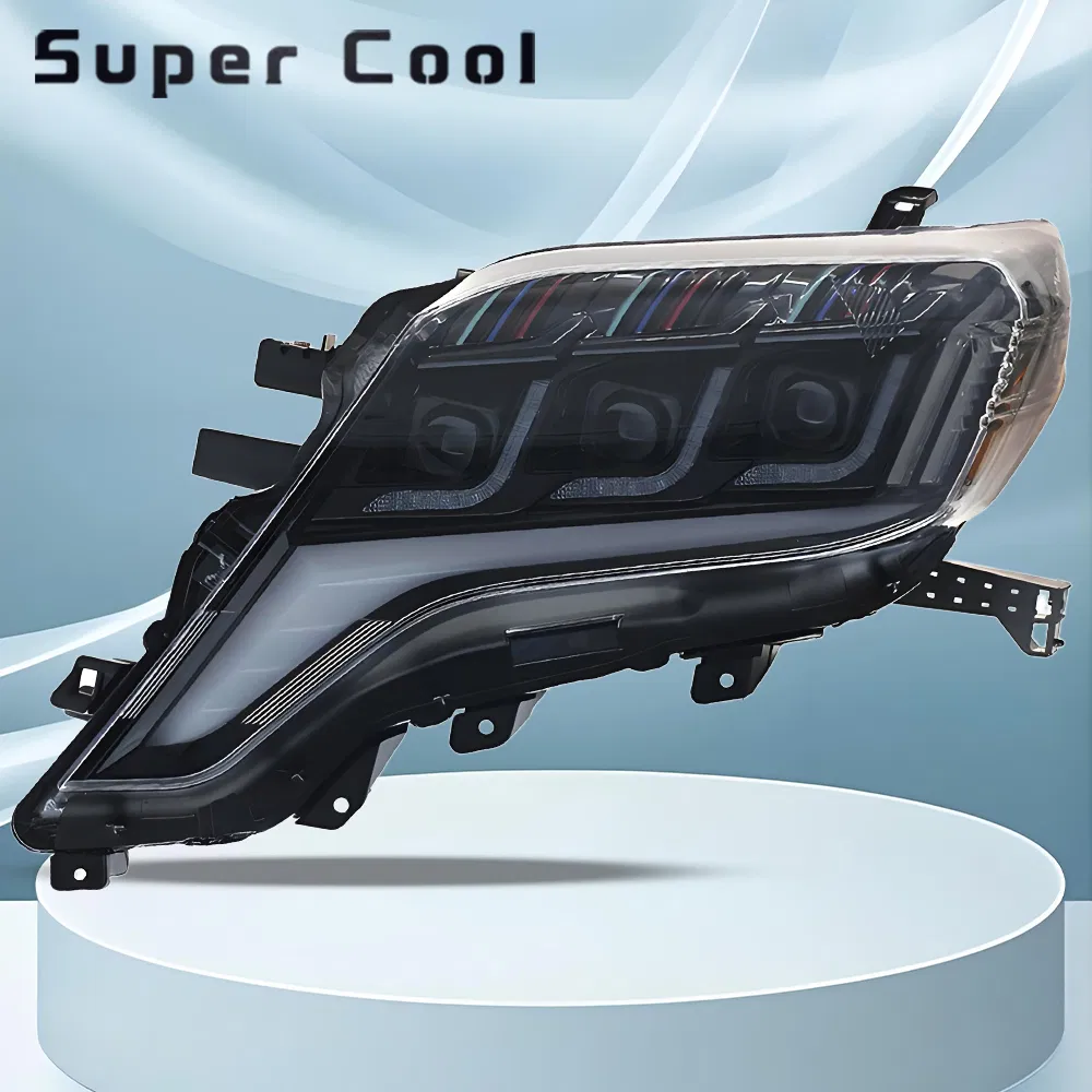 Car Accessories Modification Car Replacement High Quality Car Flowing Headlights for Toyota Prado 2014-2017