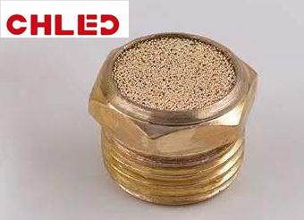 Пневматический медный глушитель Premium для снижения шума