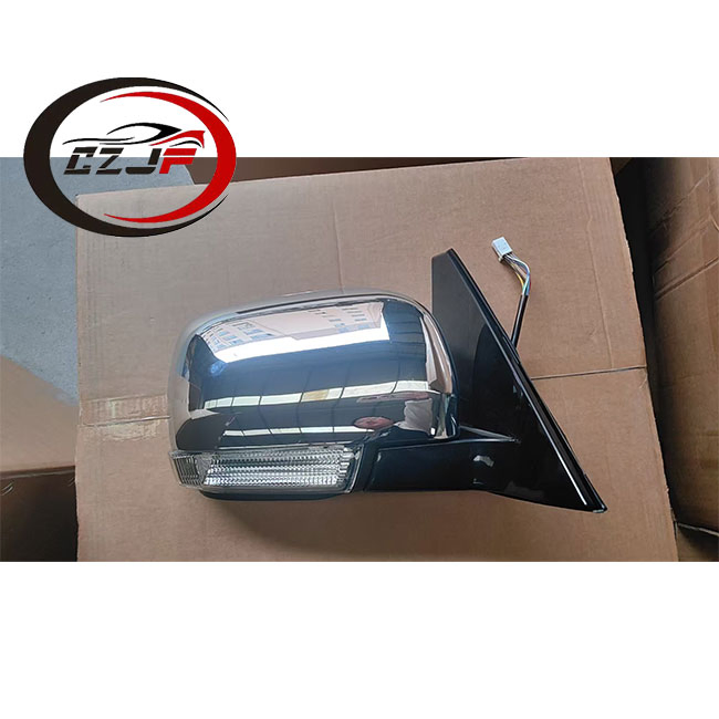 Czjf New Body Parts Car Accessories Rearview Mirror with 10 Wires for Mitsubishi Pajero 4 2015 2016 2017 2018 2019 2020 OE 7632A489
