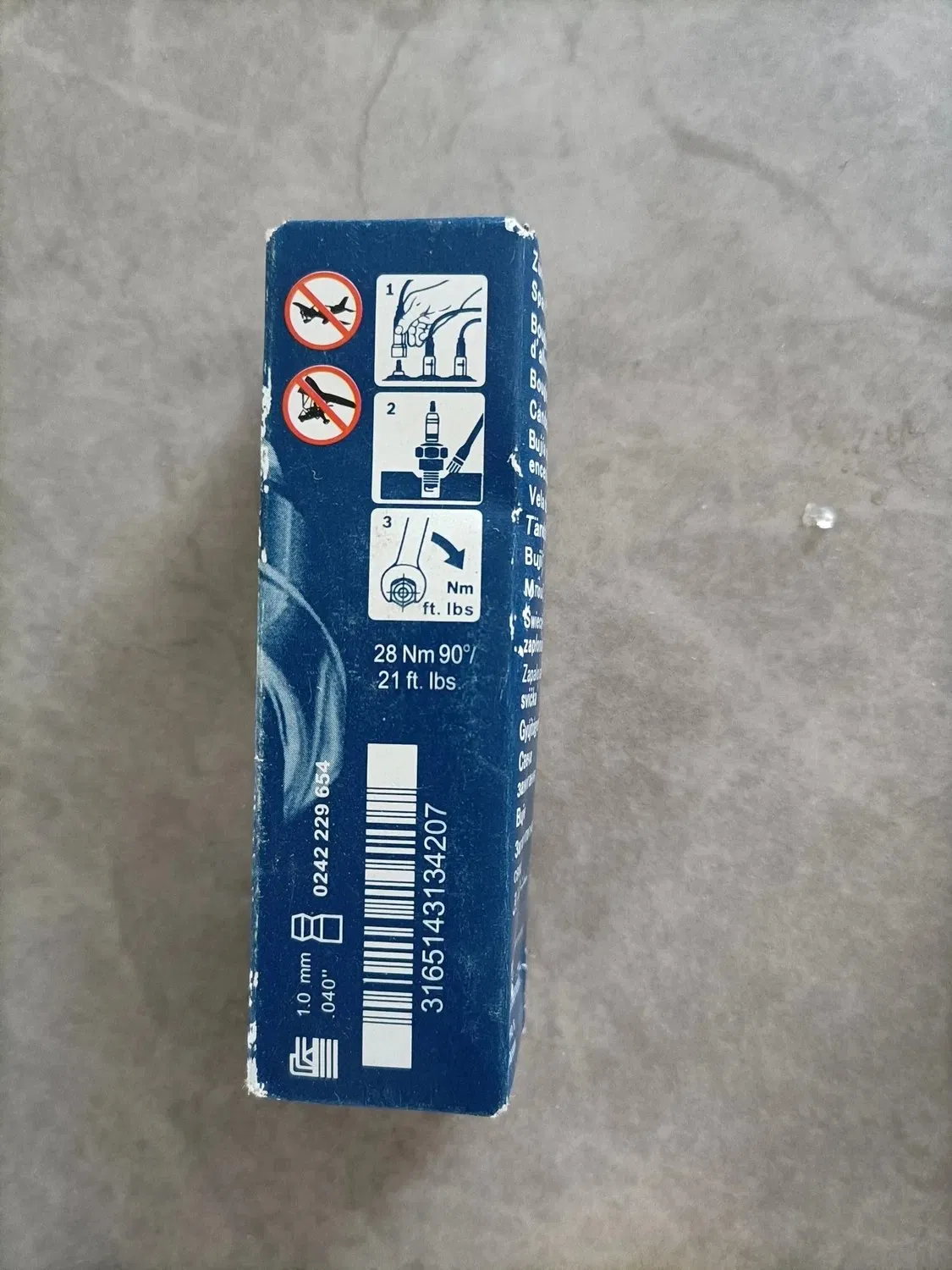 Иридиевая свеча зажигания F5TC для авто и мотоциклов