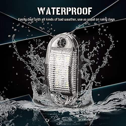 6 белых светодиодных боковых габаритов T-Bull 12-30V