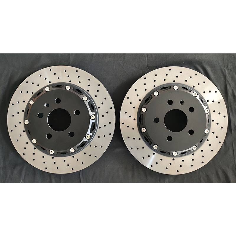 Auto Parts Original Upgraded Split 2-Piece Brake Disc Rotors for Porsche Panamera971