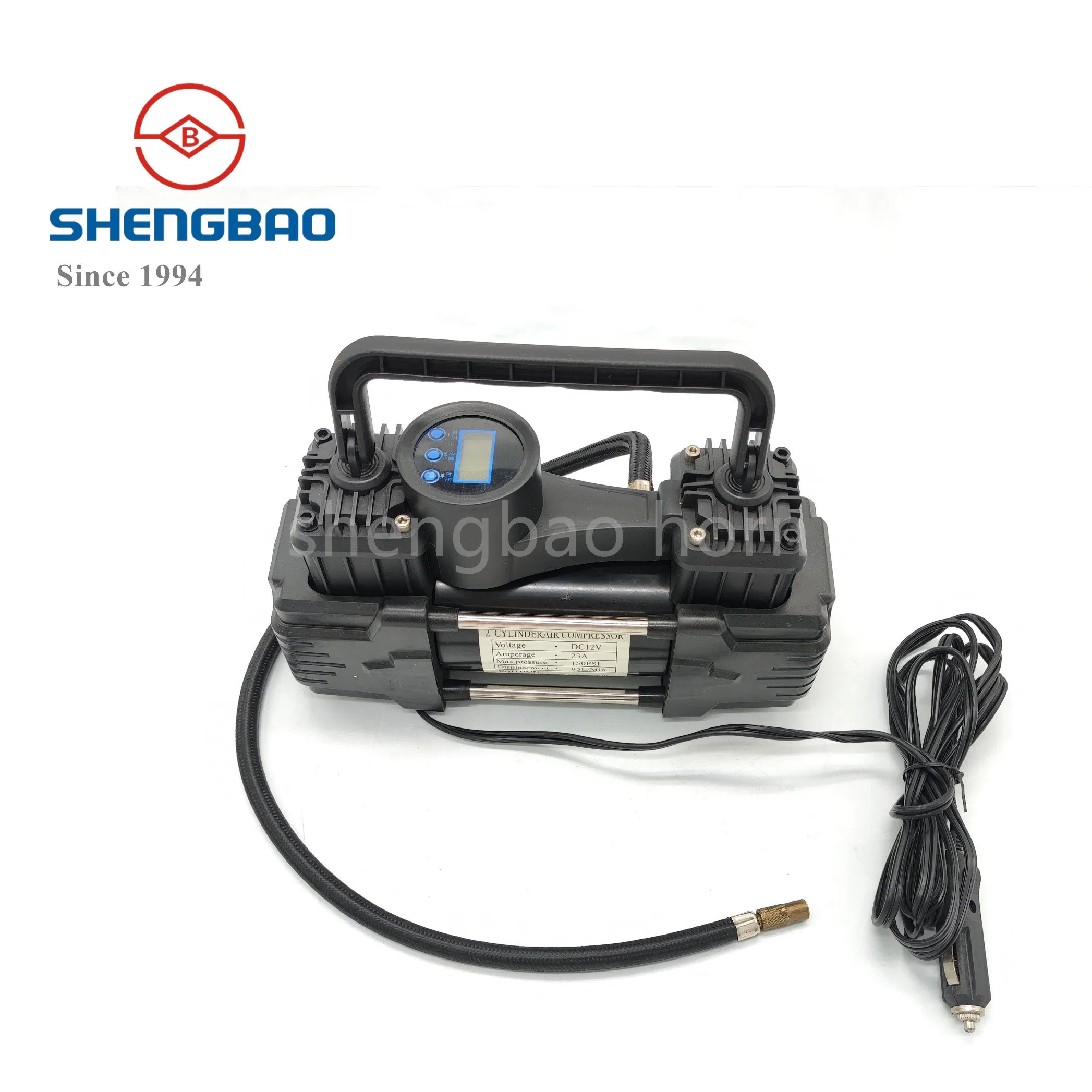 Автомобильный компрессор S-616 с LED-подсветкой
