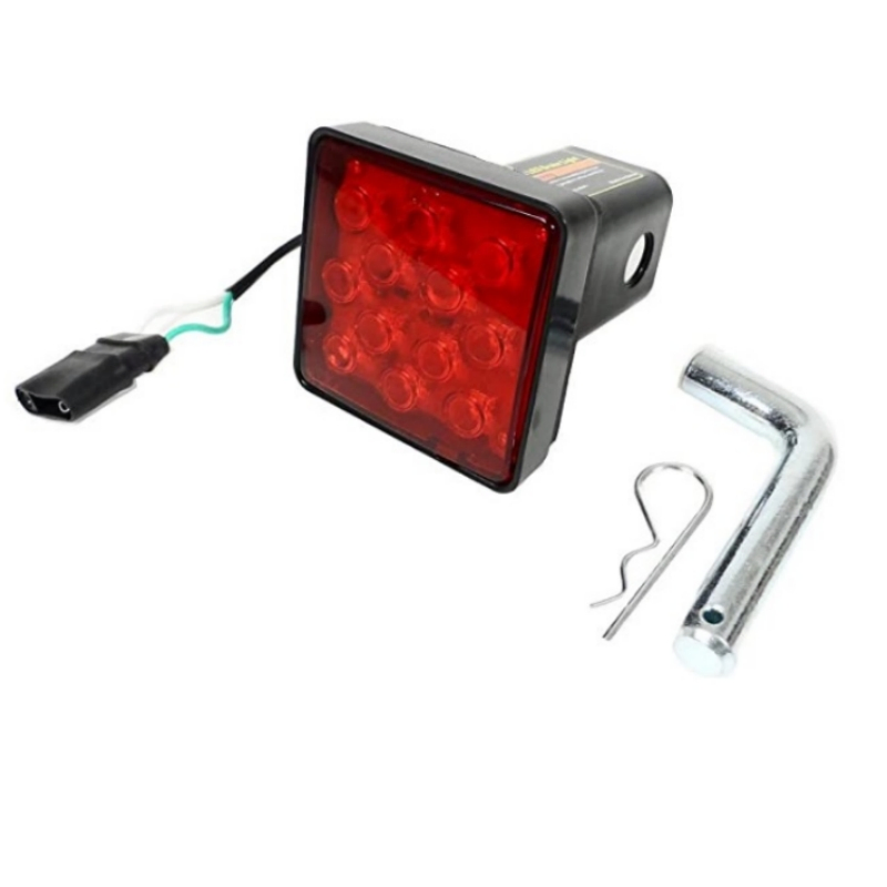 Yh1833 LED Trailer Hitch Cover with Brake Light for Car Accessories