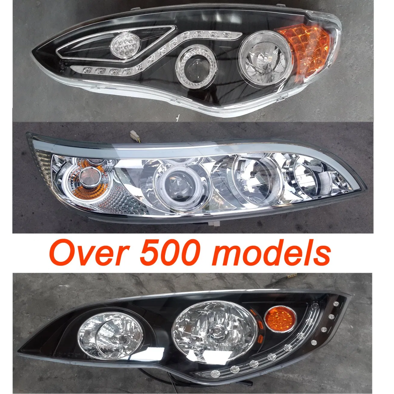 24V Bus Light LED Lamp Vehicle Lighting Parts Bus Head Light Front Lamp for Kinglong Higer Irizar Bus