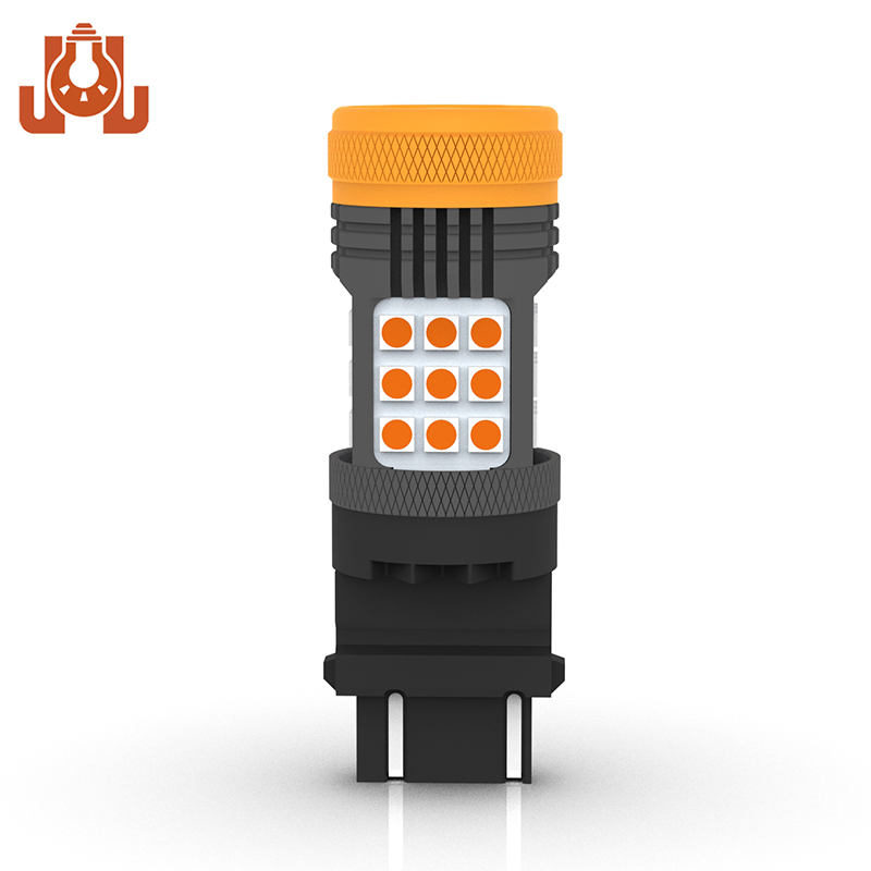 Красная светодиодная лампа для авто 3157 4257 7443