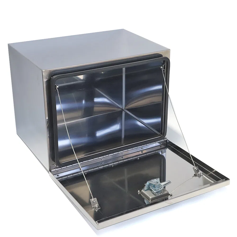 Stainless Steel Truck Tool Box, Truck Tool Box with Lock 18"X 18" X 24"