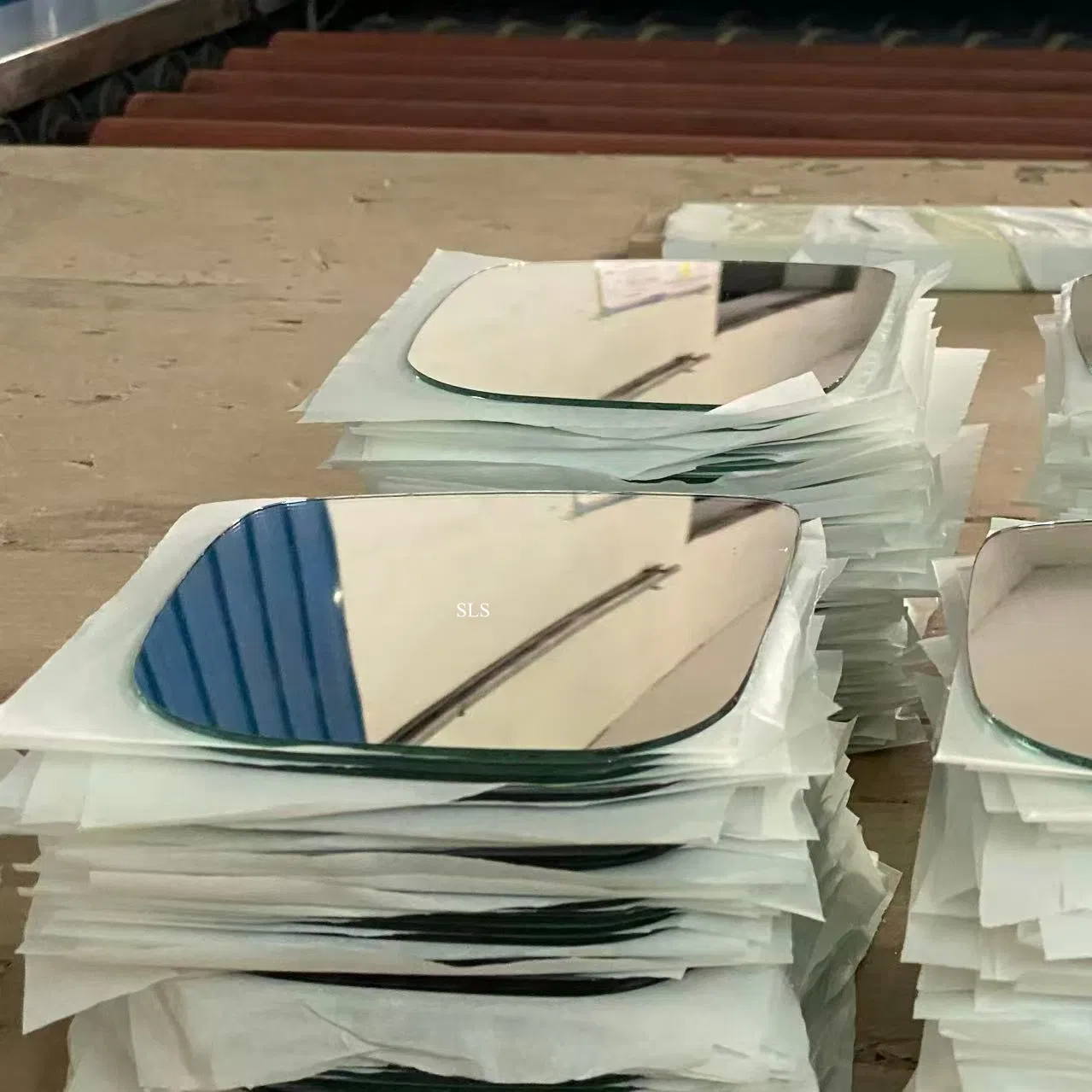 Car Rearview Mirror Auto Curved Mirror Motorcycle Bent Aluminum Mirror