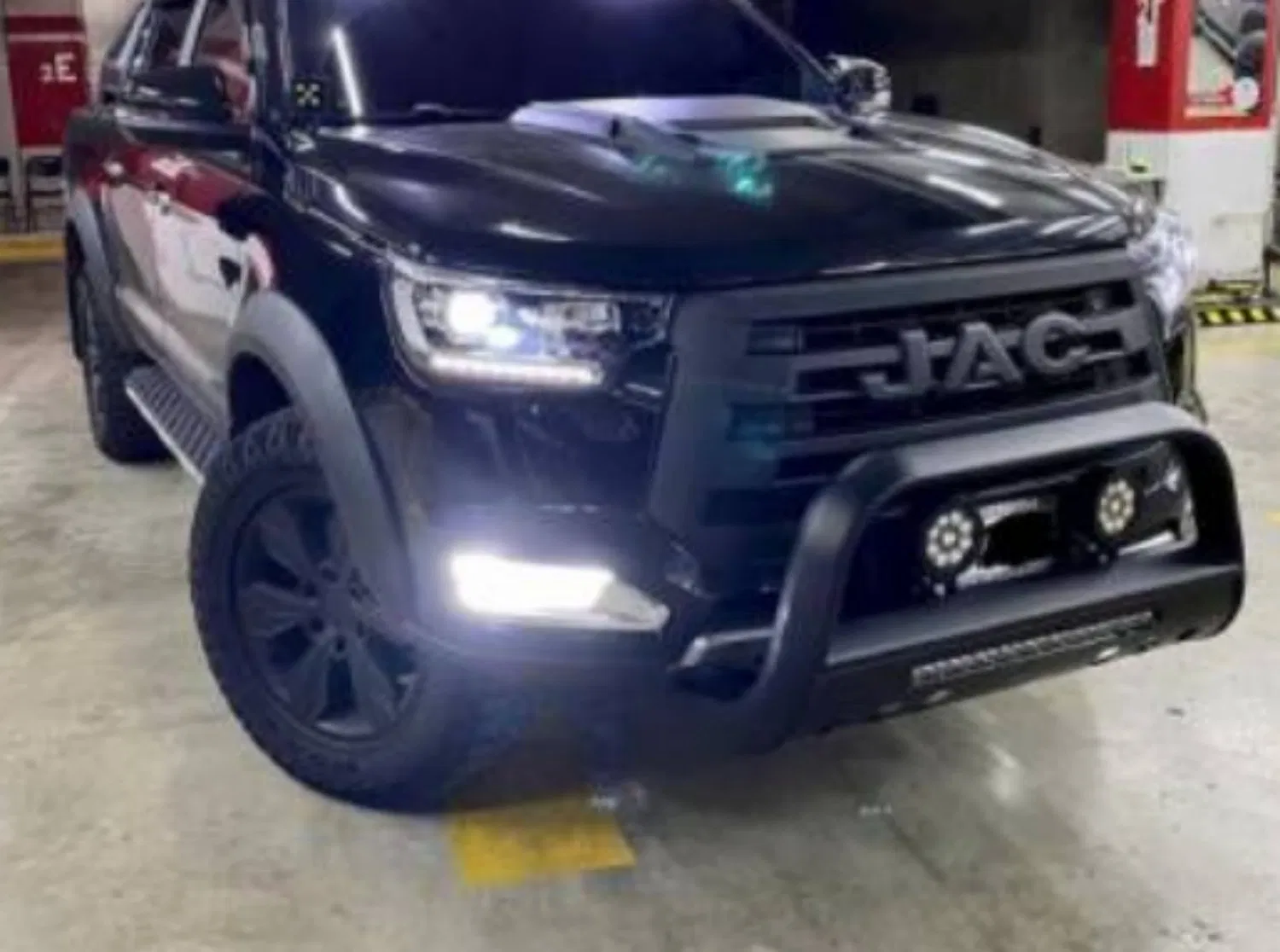 Powder Coating Steel Front Bumper Grill Guard for JAC T8