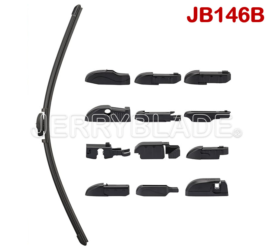 Aeroflex Multi-Fit Flat 12-32inch Car Windscreen Wiper Blade,Premium Beam Blade Multifunction One-for-All Frameless Windshield Wiper 2024 Flat Wiper Best Seller