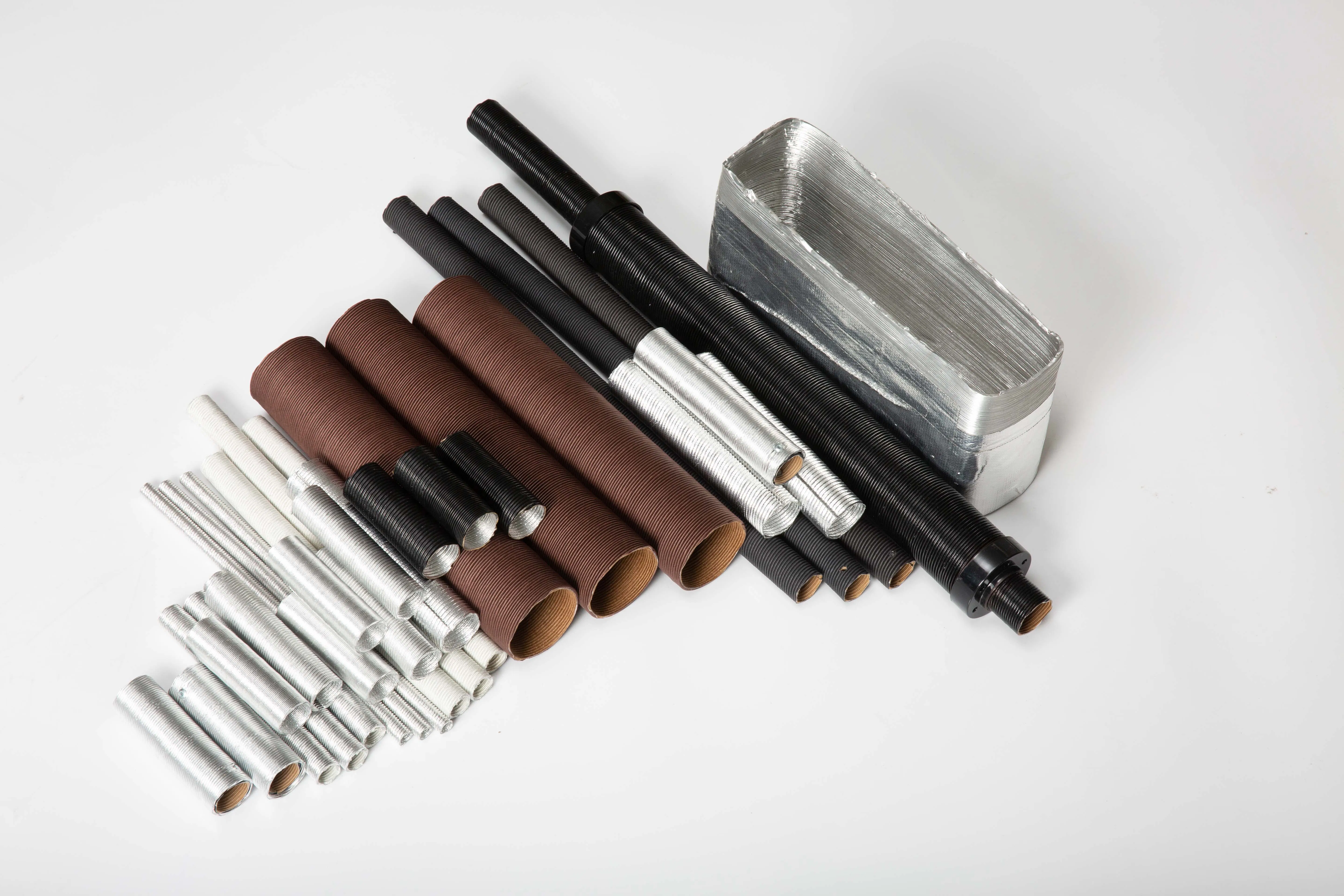 Теплозащитная трубка с алюминиевой фольгой для воздуховодов