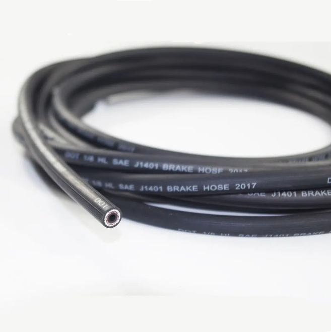 Hydraulic Brake Hose for Automobile Parts with 1/8 Hl Embossed Printings
