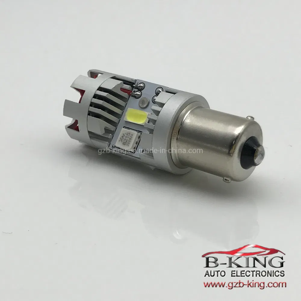 Светодиодная лампа заднего хода 1156 3570SMD с проектором