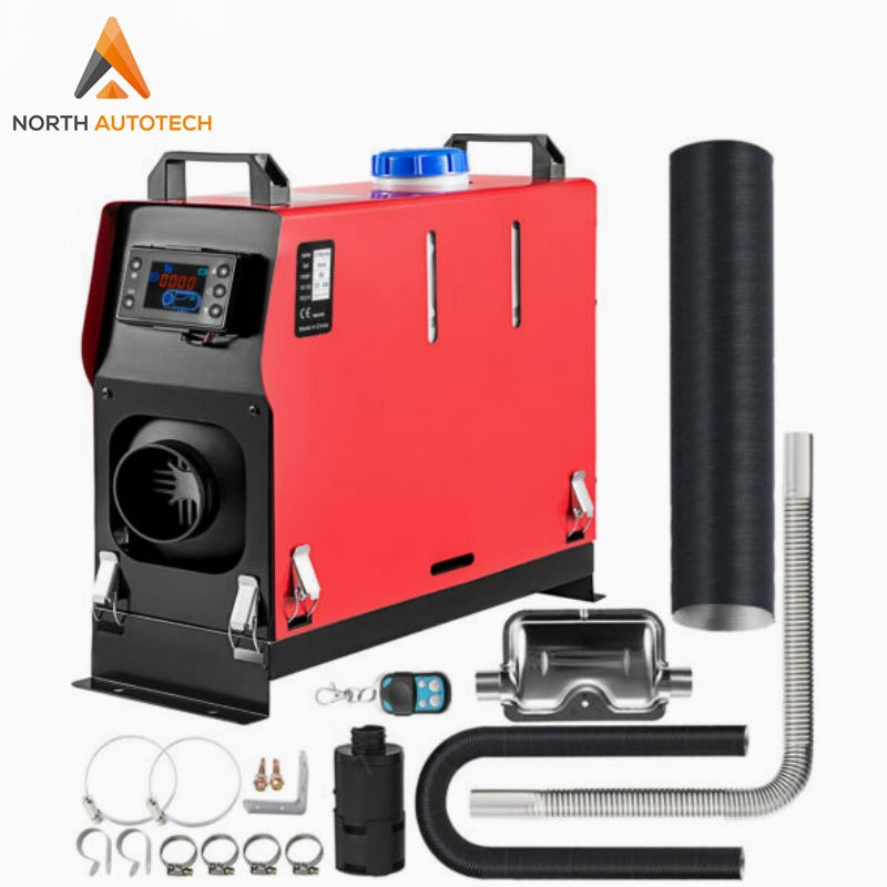 Дизельный воздушный отопитель 12В 8кВт с пультом