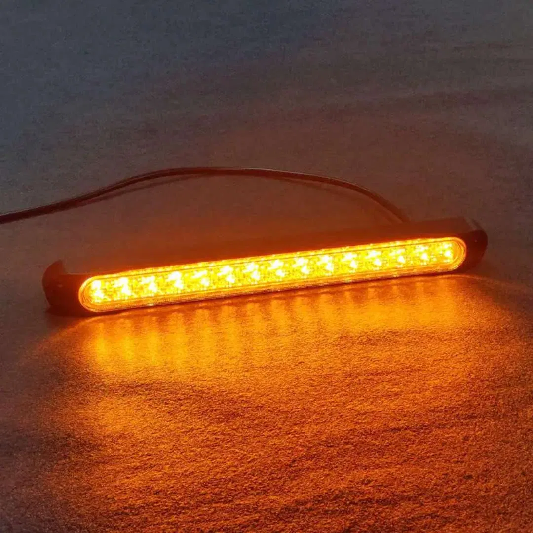 Amber/White Screwless Truck LED Light Bars off Road LED Light Barssingle Row LED Light Bars