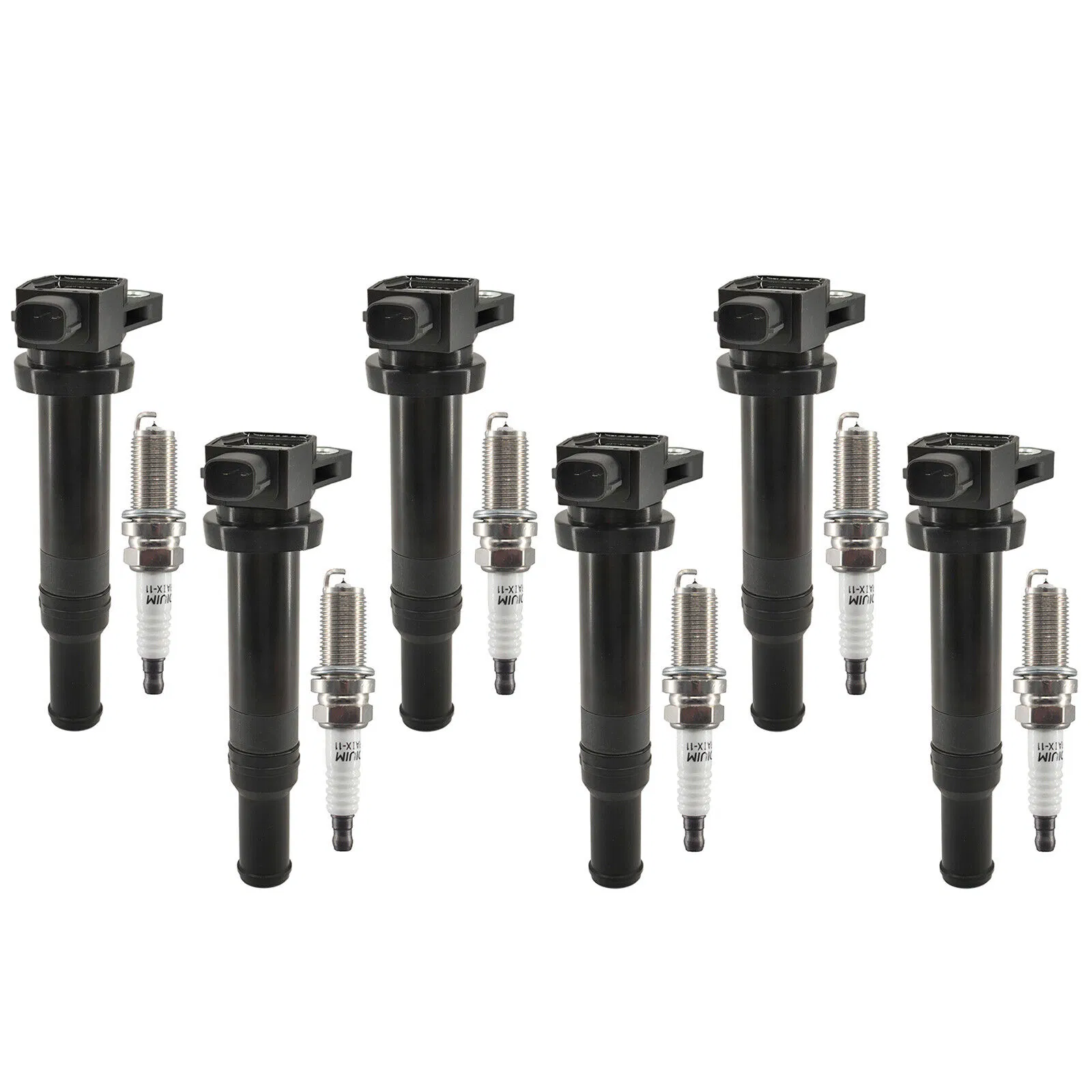 Комплект катушек зажигания и свечей для KIA Optima 2.7L V6 2007-2010