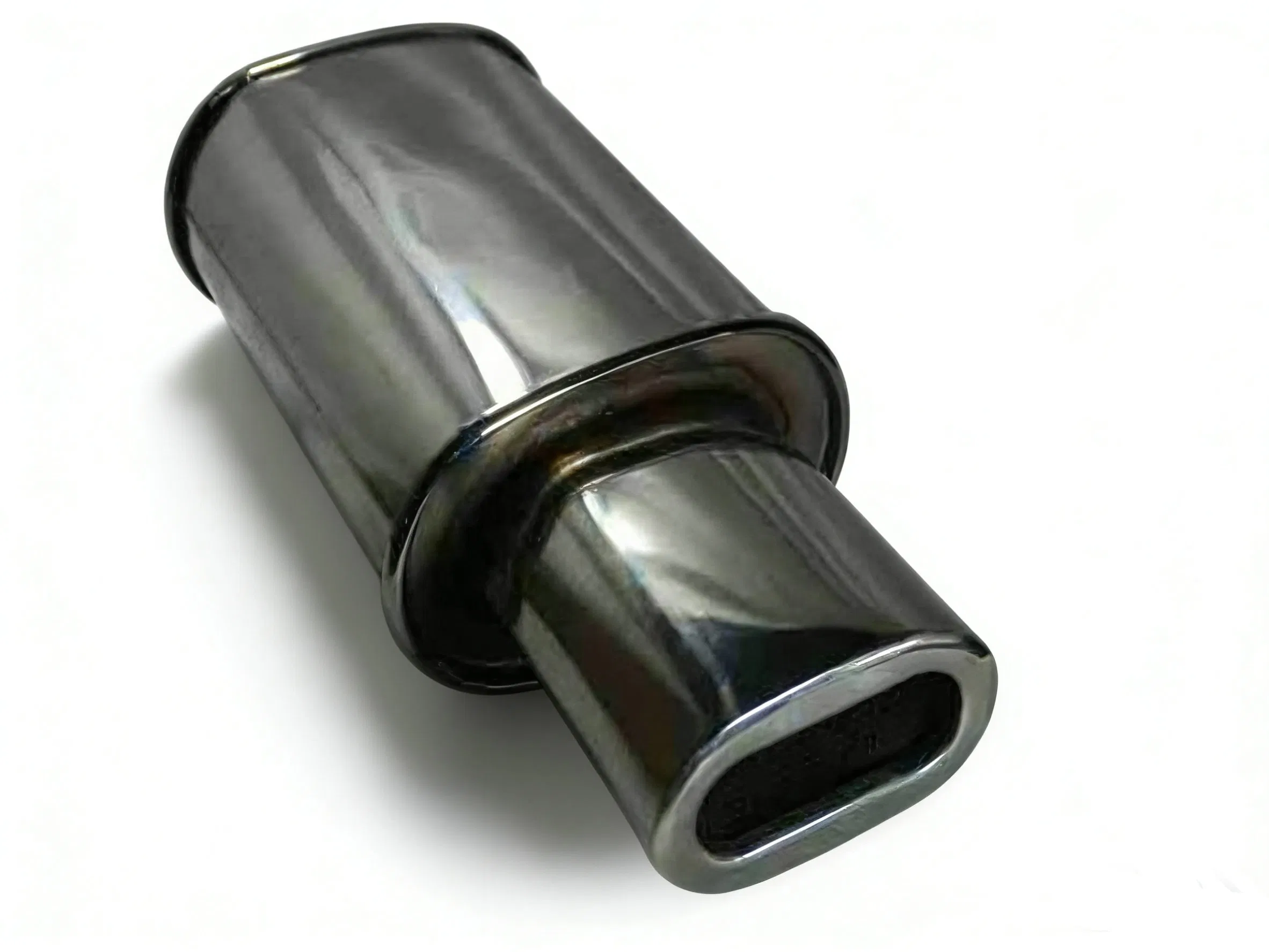 Глушитель LMF-009 стальной, 140x80 мм