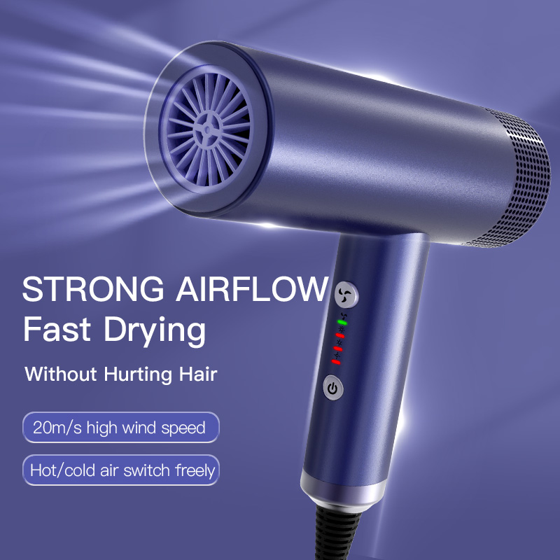 Bidisco New Product Ideas Low Noise Hair Blower Negative Ion Hair Airflow Dryer High Motor Hair Dryer