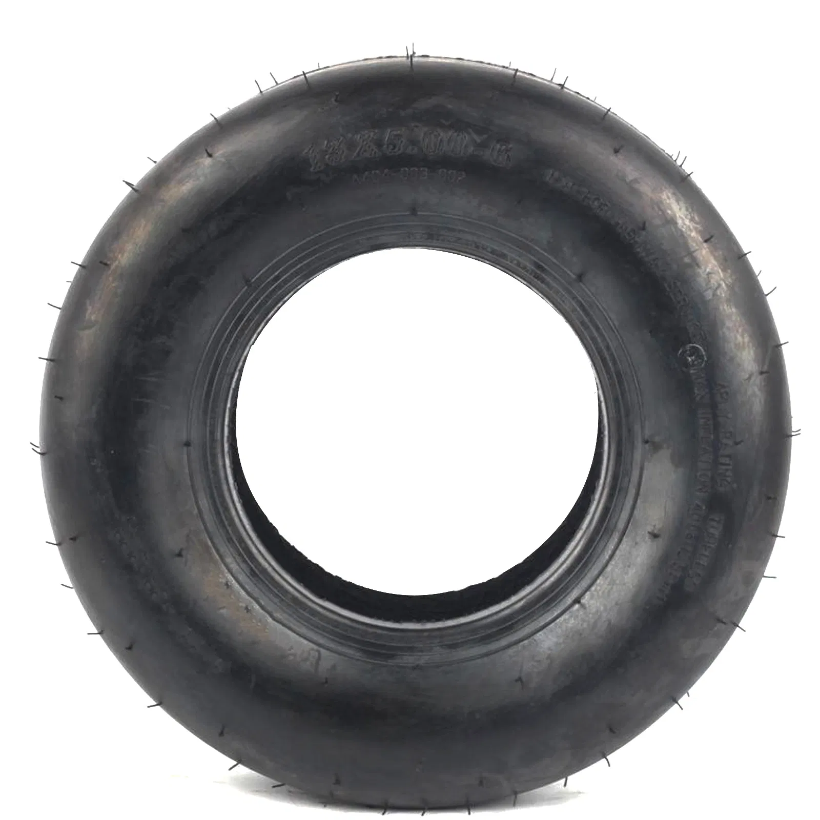 13X5.00-6 Lawn Mower Tubeless Tire, 13in Riding Zero Turn Lawnmower Smooth Turf Tyre, 4 Ply