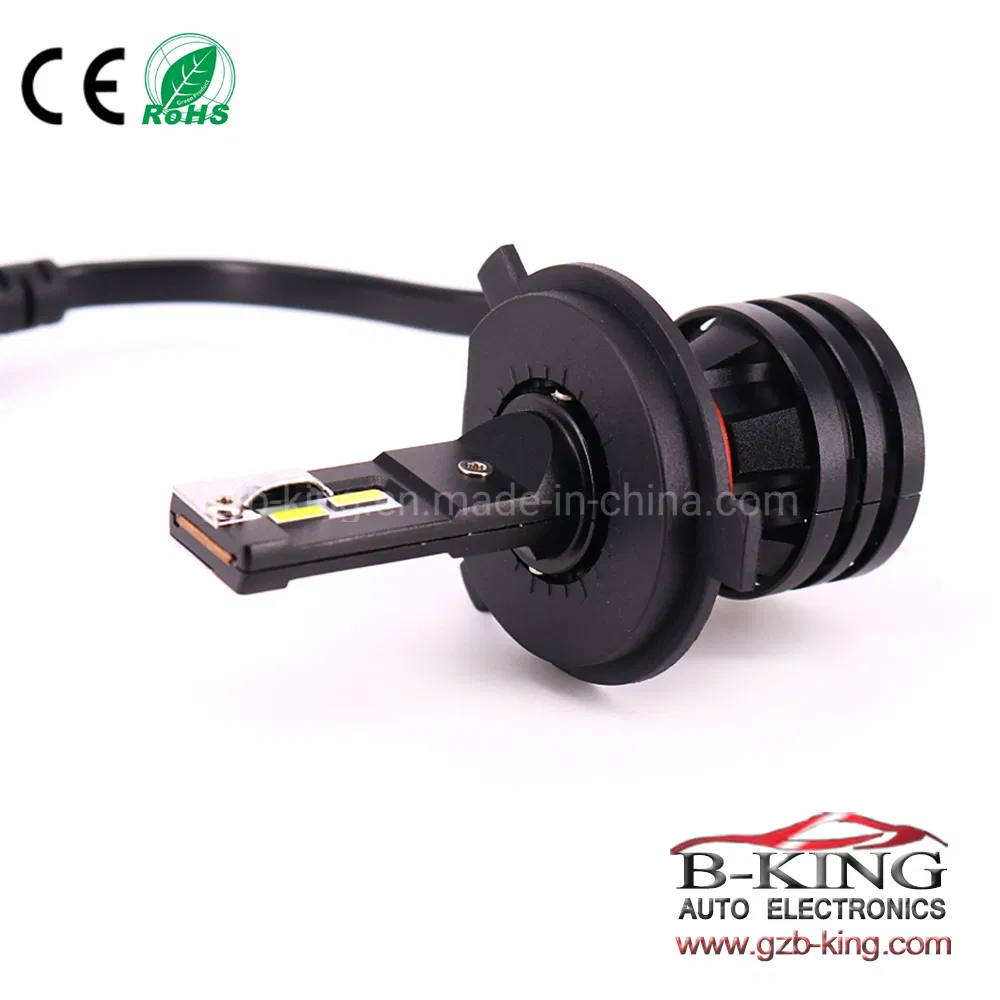 Super Mini 6000lm Auto Lights H4 LED Headlights