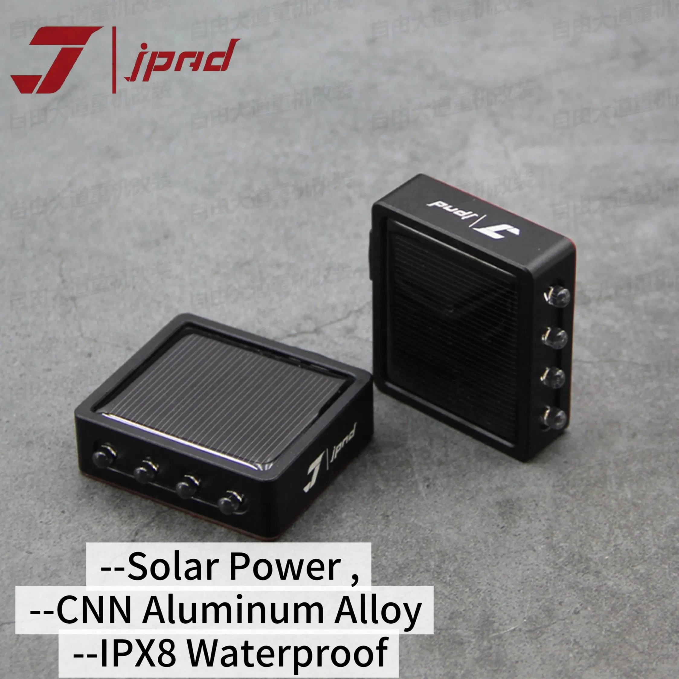 Солнечная светодиодная лампа-стробоскоп для авто