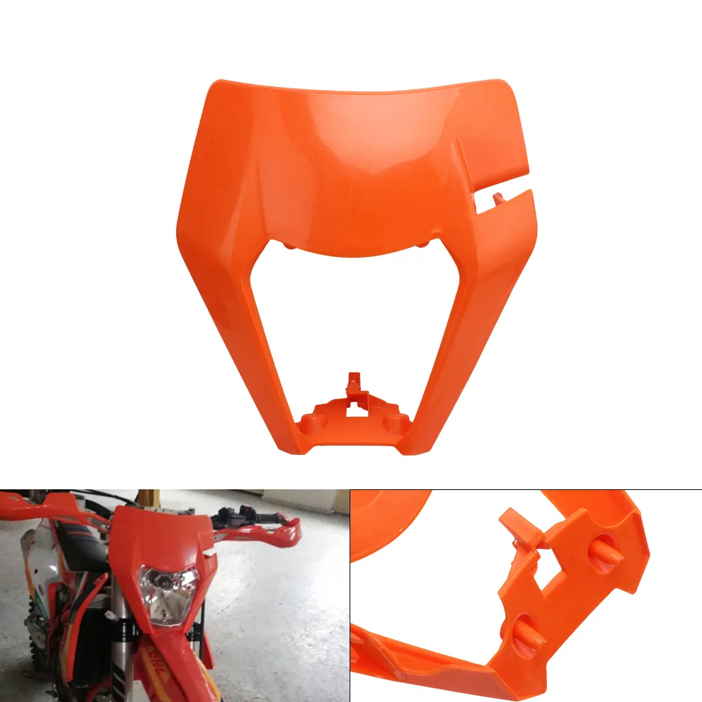 for Ktm Headlight Plate Exc 300 Accessories Enduro Motorcycle Mask Universal Dirt Bike Motocross Headlam