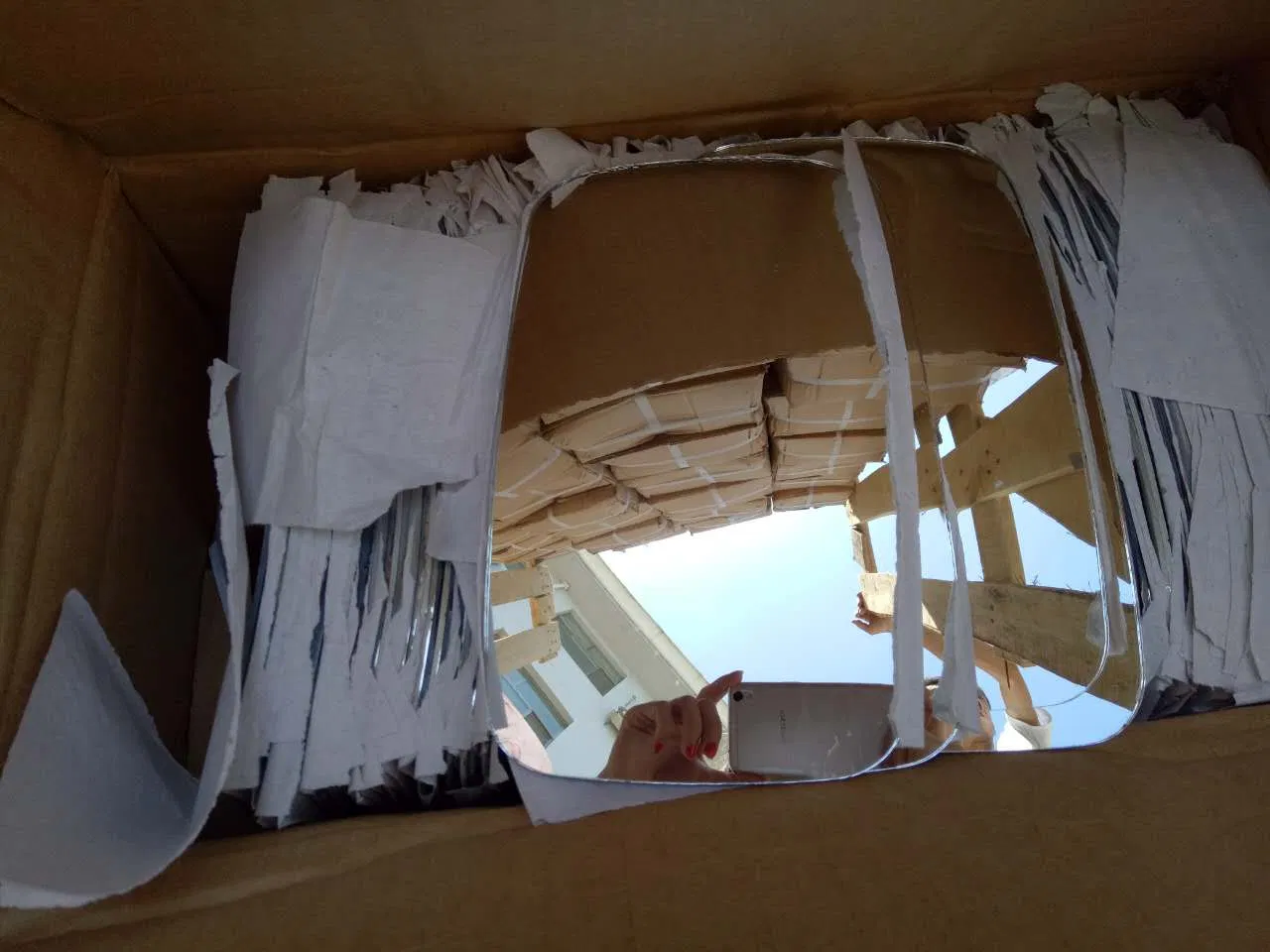 Asperical Double Radius Auto Mirror Glass Lens