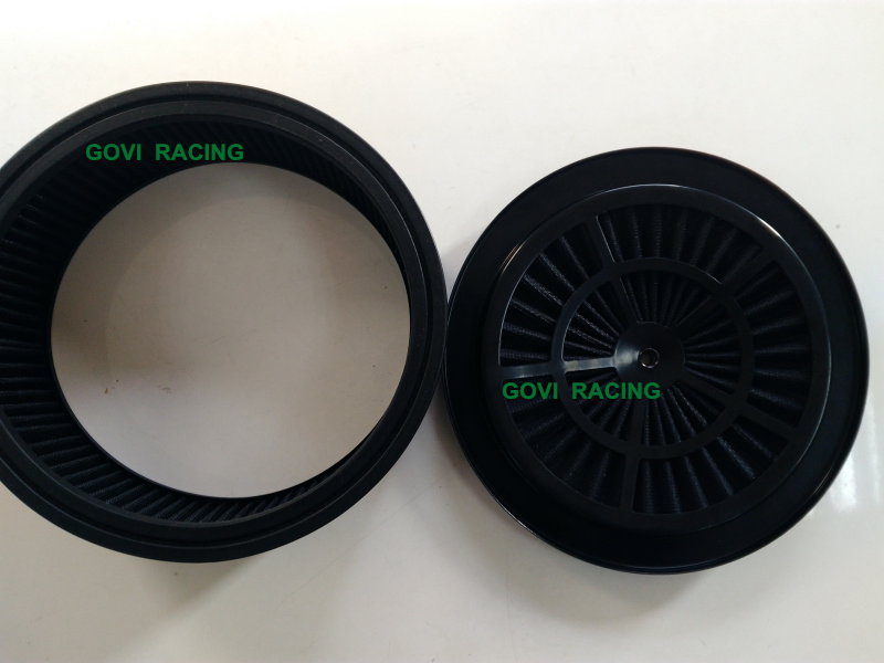 Воздушный фильтр 9'' Top Cap, черный