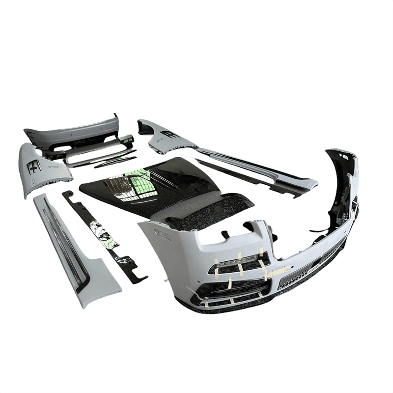 for New Rolls-Royce Phantom M Forged Carbon Fiber Front Bumper Rear Bumper Side Skirts Tail Upgrade with Exhaust Ports