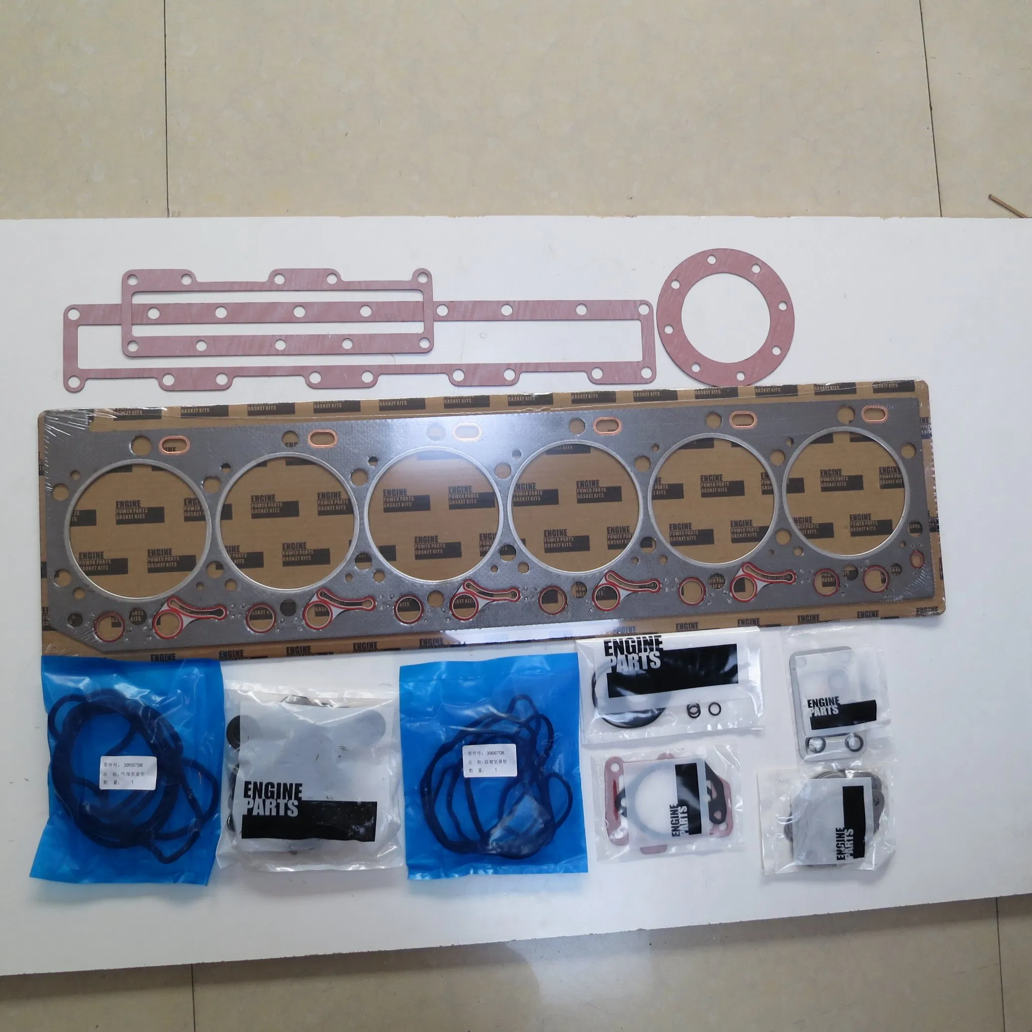 8.3 6CT Truck Parts Upper and Lower Gasket Repair Kit 4089758 4089759