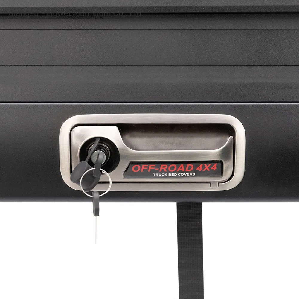 Precision Aluminum Alloy Pickup Truck 4X4 Retractable Tonneau Cover Roll Door for Hilux