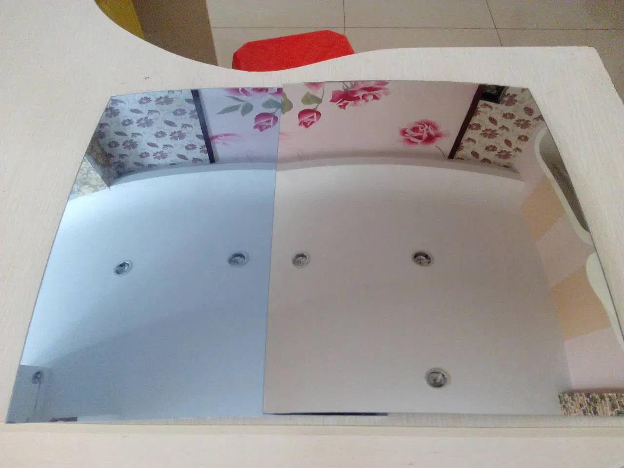 Asperical Double Radius Auto Mirror Glass Lens