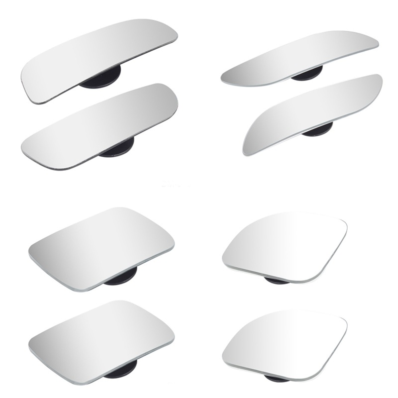 Wholesale Car Small Round Mirror Glass Borderless Rearview Mirror