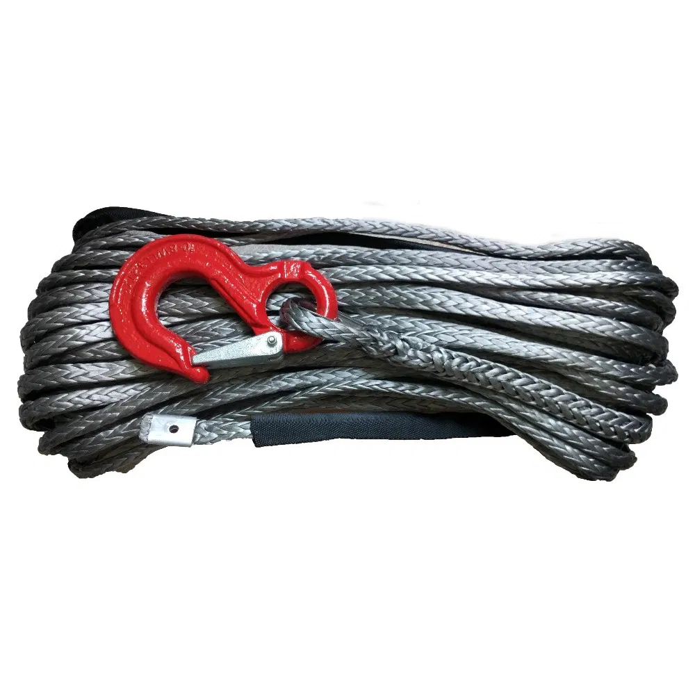 ATV Offroad Emergency Tool Wear Resistance Braided UHMWPE Winch Rope
